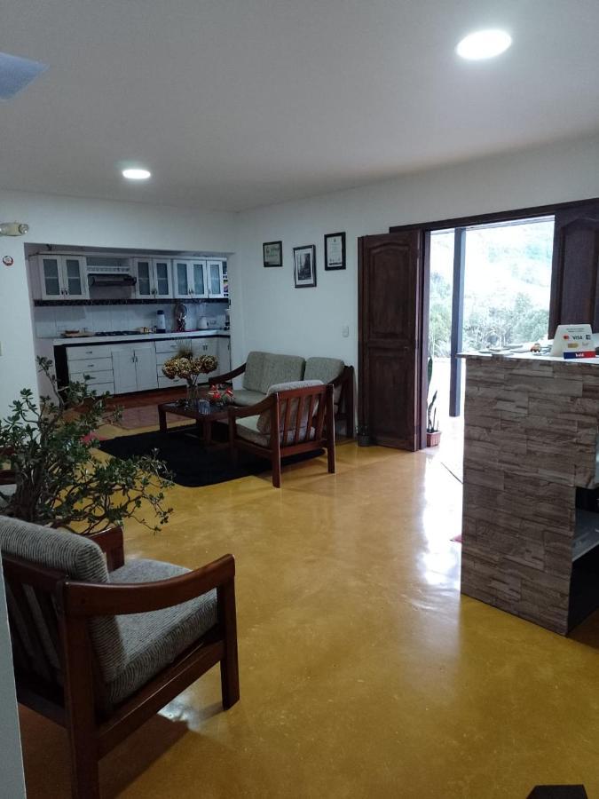 Hostal Villa Del Sol Salento Exteriör bild